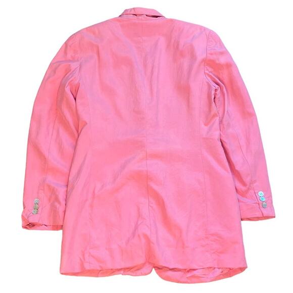 Vintage Collection Point of View Boyfriend Fit Barbie Pink Blazer Size Small - Picture 5 of 6